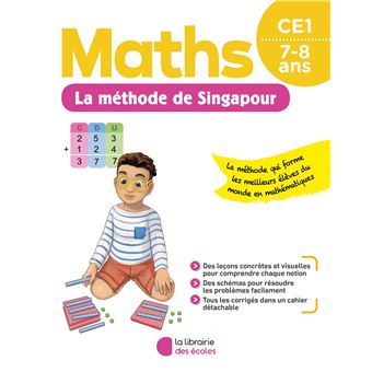 La méthode de Singapour CE1 - pour la maison