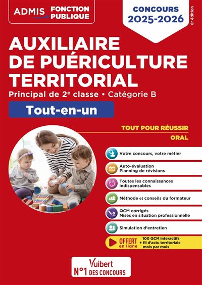 Concours Auxiliaire de puériculture territorial