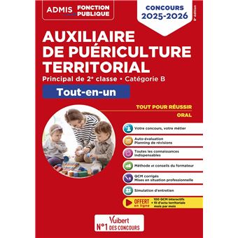 Concours Auxiliaire De Puericulture Territorial Categorie C Tout En Un Concours 22 23 Broche Pierre Brice Lebrun Marie Christine Lefort Achat Livre Fnac