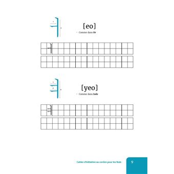 Cahier d'initiation au Coréen