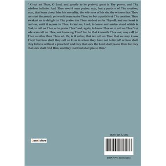 The confessions of Saint Augustine