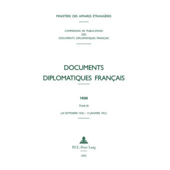 Documents diplomatiques français