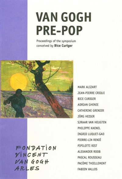 Van gogh pre-pop actes de symposium