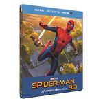 Spider-Man Homecoming Edition limitÃ©e Steelbook Blu-ray 3D + 2D
