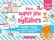 Mon super jeu des syllabes