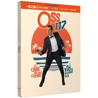 Coffret OSS 117 : Le Caire, nid d'espions & Rio ne répond plus Édition Limitée SteelBook® Blu-ray 4K Ultra HD