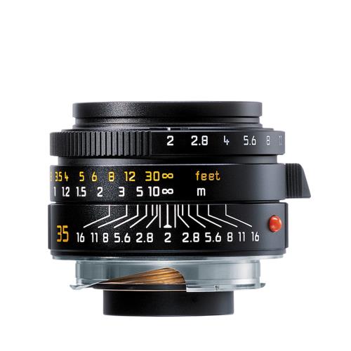 Objectif hybride Leica Summicron-M 35 mm f/2 ASPH. Noir