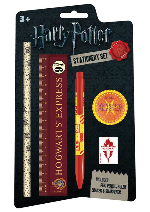 HARRY POTTERSTATIONERY SET Pack fournitures scolaire Achat & prix fnac