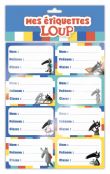 Mes etiquettes loup