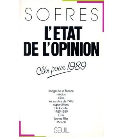 Etat de l'opinion. cles pour 1