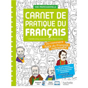 Carnet de pratique du Français - livre de l'élève -  Éd. 2021