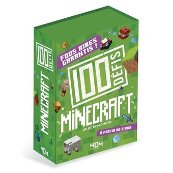 Mes 100 défis Minecraft