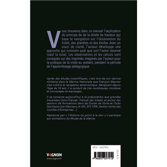 La navigation astronomique