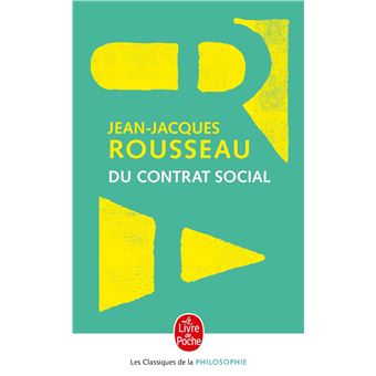 Estimation du livre « du contrat social ou Principes du droit politique