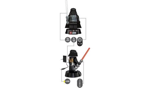 Lampe De Bureau Led Lego Star Wars Dark Vador Autre Produit Derive Achat Prix Fnac