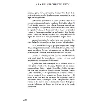 A la recherche de Lilith
