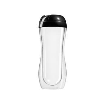 Gourde Double Paroi 450 ml Bobble Noir