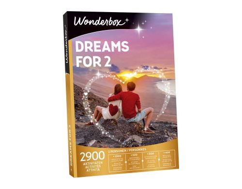 Coffret cadeau Wonderbox Dreams for 2