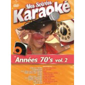  Mes  soir es Karaok  Ann es  70  volume 2 DVD Zone 2 