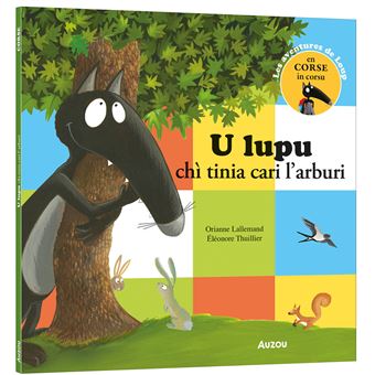 U lupu chi tinia cari l'arburi