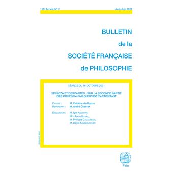 Spinoza et Descartes