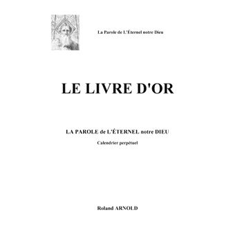 Le livre d'or
