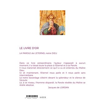 Le livre d'or