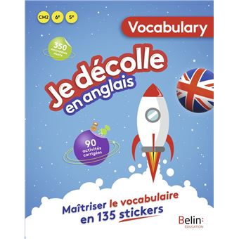 Je décolle en anglais - Vocabulaire