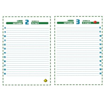 Agenda Minecraft 2019-2020