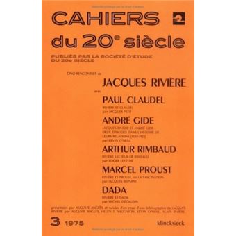 Cinq rencontres de Jacques Rivière