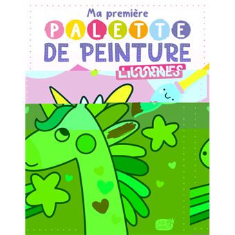 Ma premiere palette de peinture - licornes