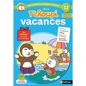 T'choupiMon T'choupi vacances 3-4 ans