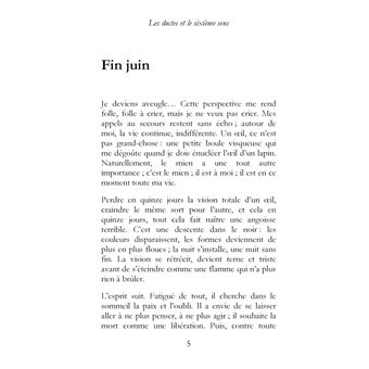 Les doctes et le sixième sens, journal, guérison d'un cancer