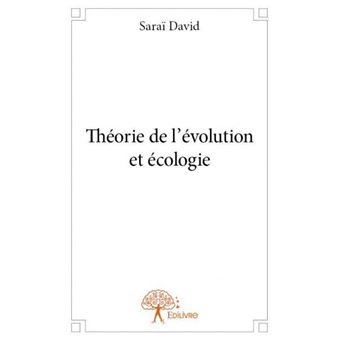Théorie de l'évolution et écologie - 1