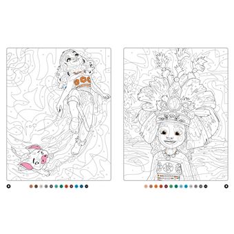 VAIANA - Coloriages Magiques - Mystères - Disney