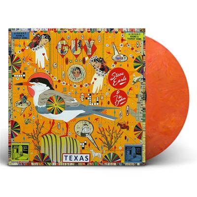 Guy Vinyle Orange et Rouge