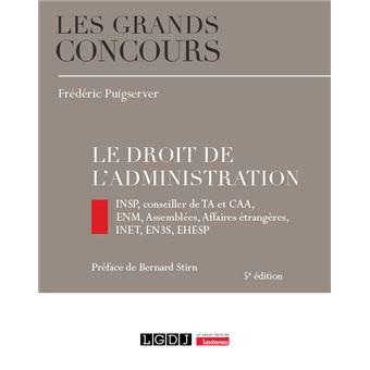 Le Droit De L Administration Ena Conseiller De Ta Et Caa Enm Assemblees Affaires Etrangeres Inet En3s Ehesp 2019 Broche Frederic Puigserver Achat Livre Fnac