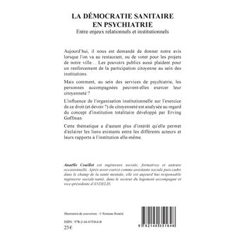 La démocratie sanitaire en psychiatrie
