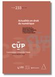 Actualités en droit du numérique