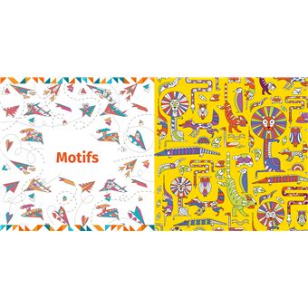 Avions en papier à colorier et à plier