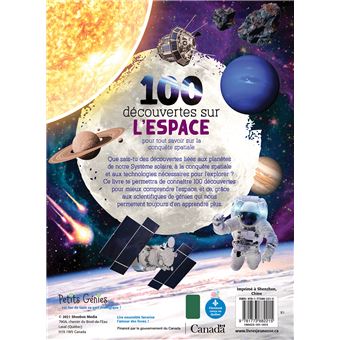 100 découvertes sur l'espace