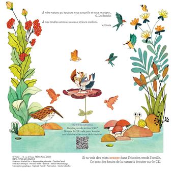 Contes de la nature - Le bal des oiseaux 3/5 ans