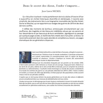 Dans le secret des dieux, l'enfer t'emporte…