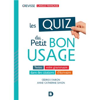 Les quiz du Petit bon usage