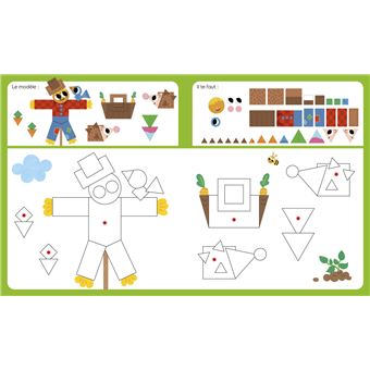 Le jardin 190 gommettes