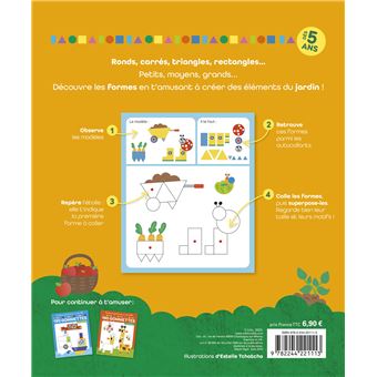 Le jardin 190 gommettes