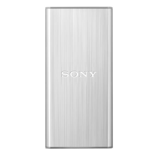 Sony SL-BG2 - Disque SSD - 256 Go - externe (portable) - USB 3.0 - argent