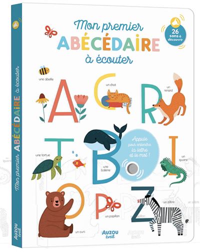 Mon premier abécédaire à écouter - Andy Passchier - cartonné