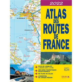Atlas des routes de France 2022