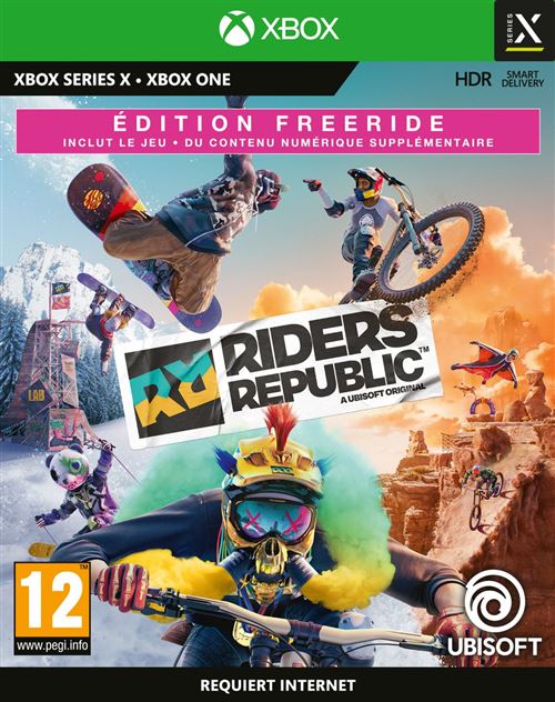 Pochette avant du jeu Riders Republic Edition Freeride Xbox One